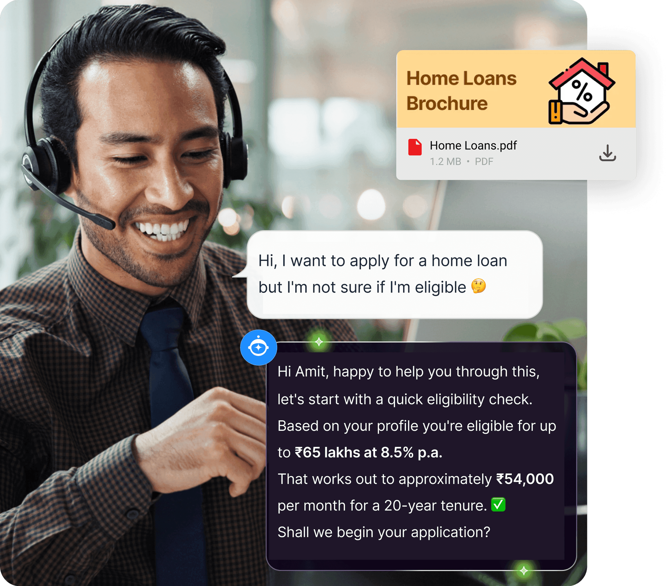 Loan concierge agent