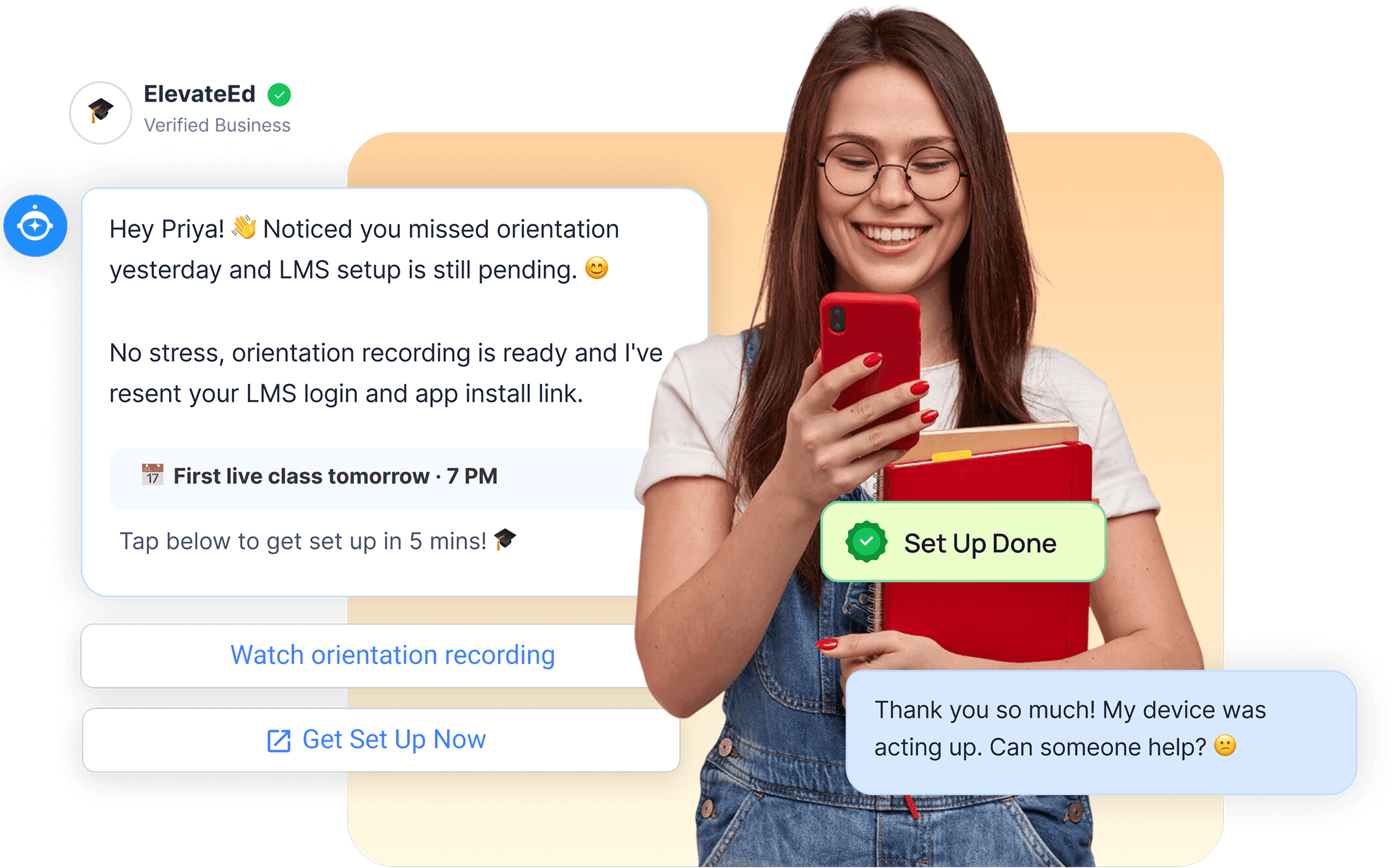 Student onboarding