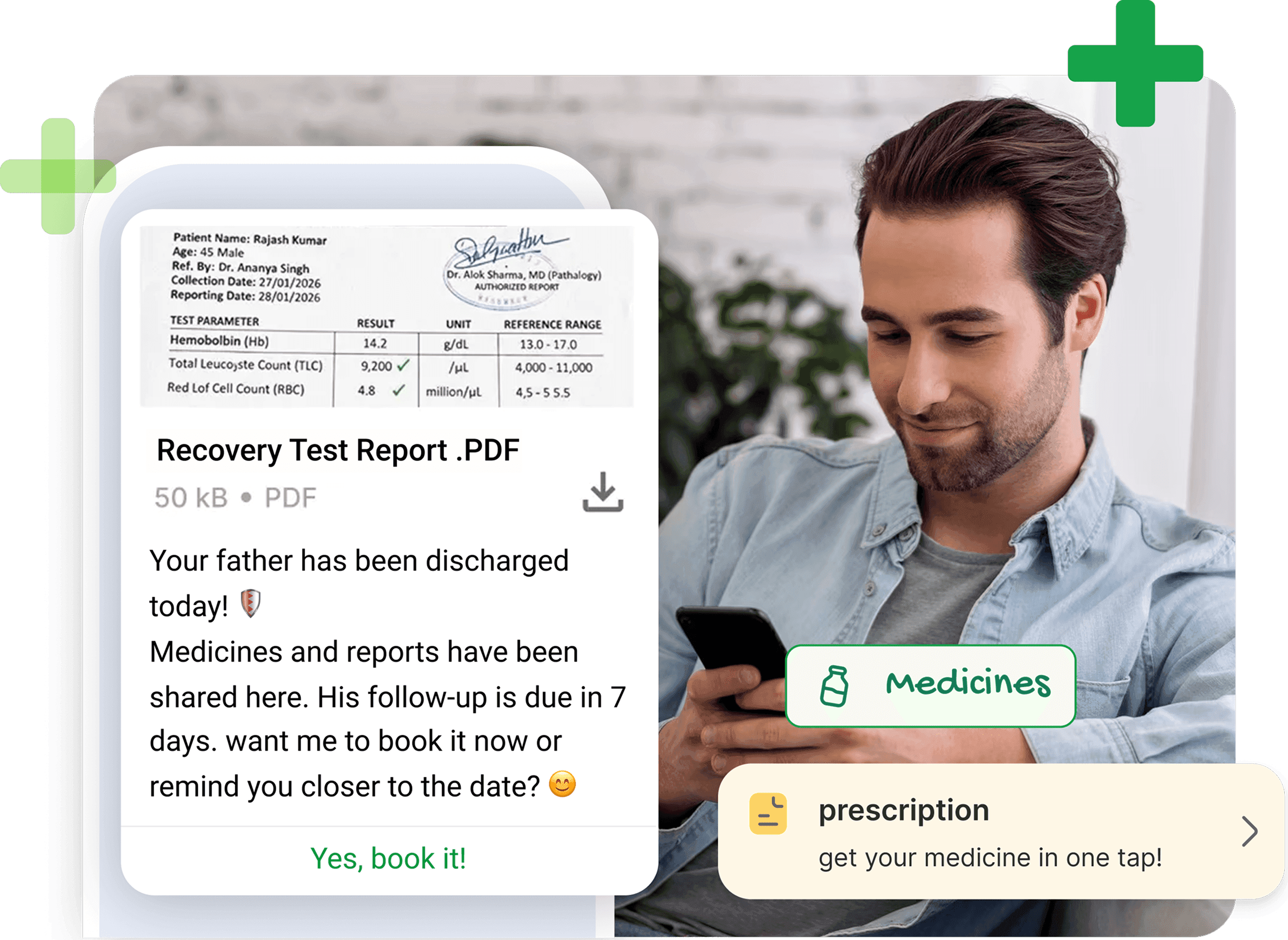 Discharge & follow-up AI Agent
