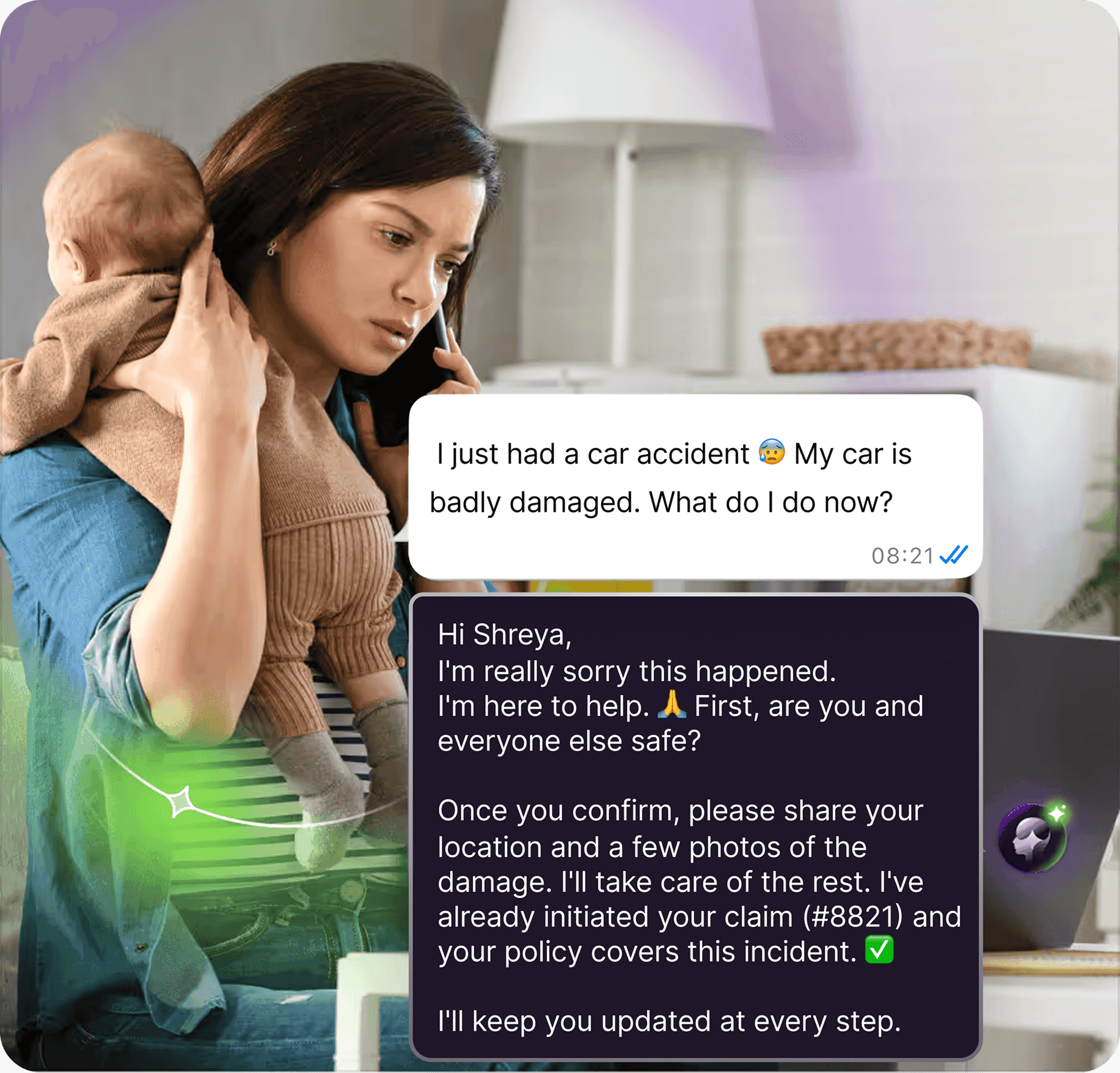 Claims coordination agents