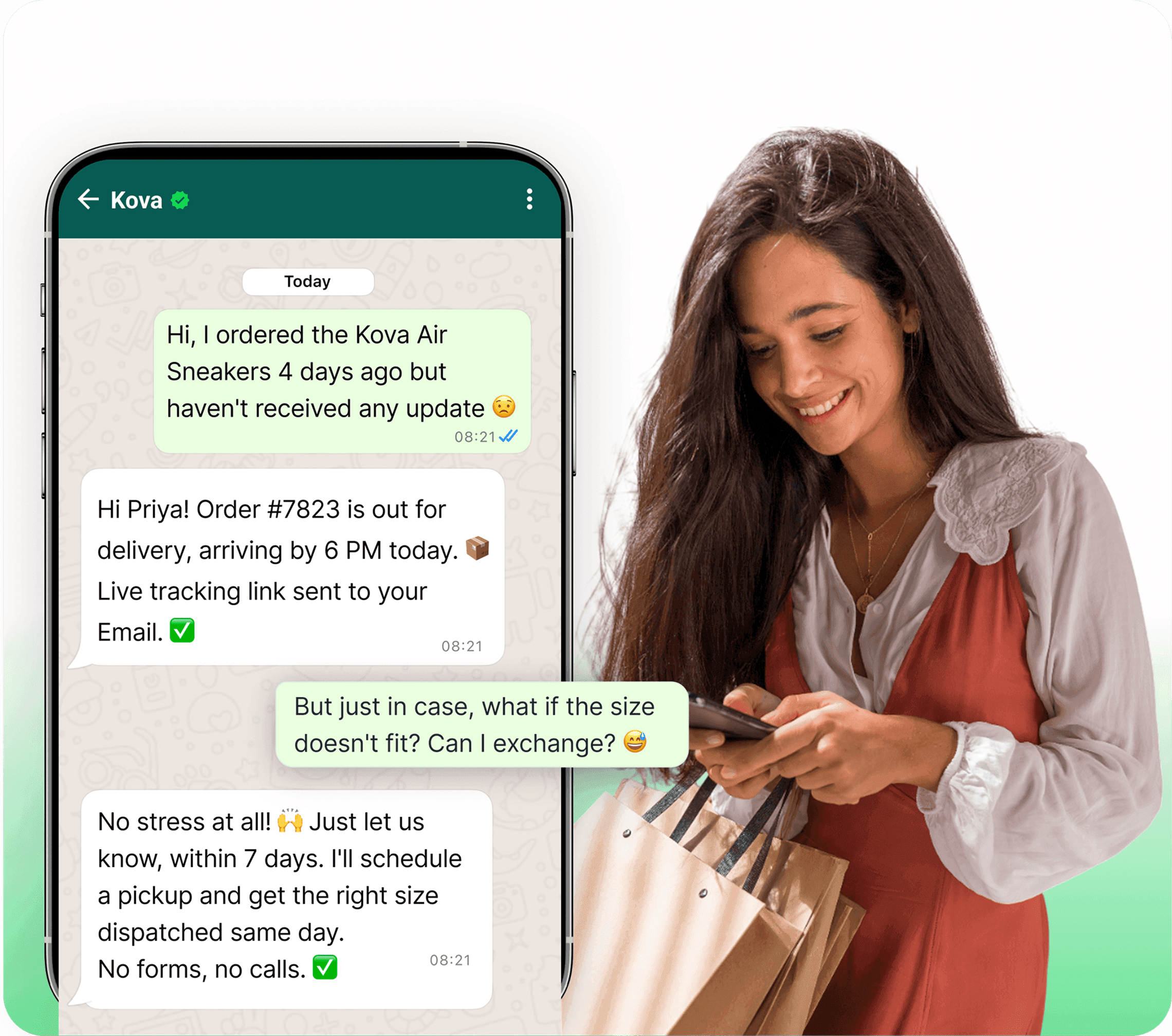 Post-purchase concierge