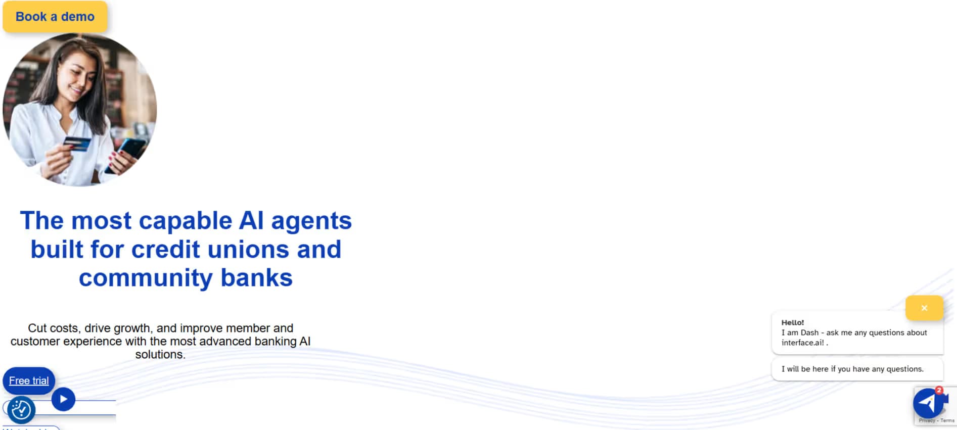 Interface AI Homepage