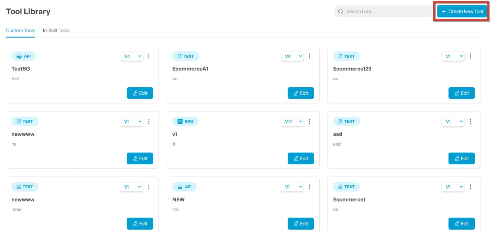 Create a New Tool With TechMonk’s Agent Builder