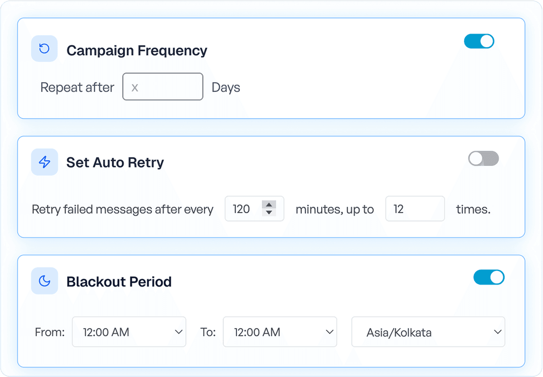 Controlled Campaign Execution