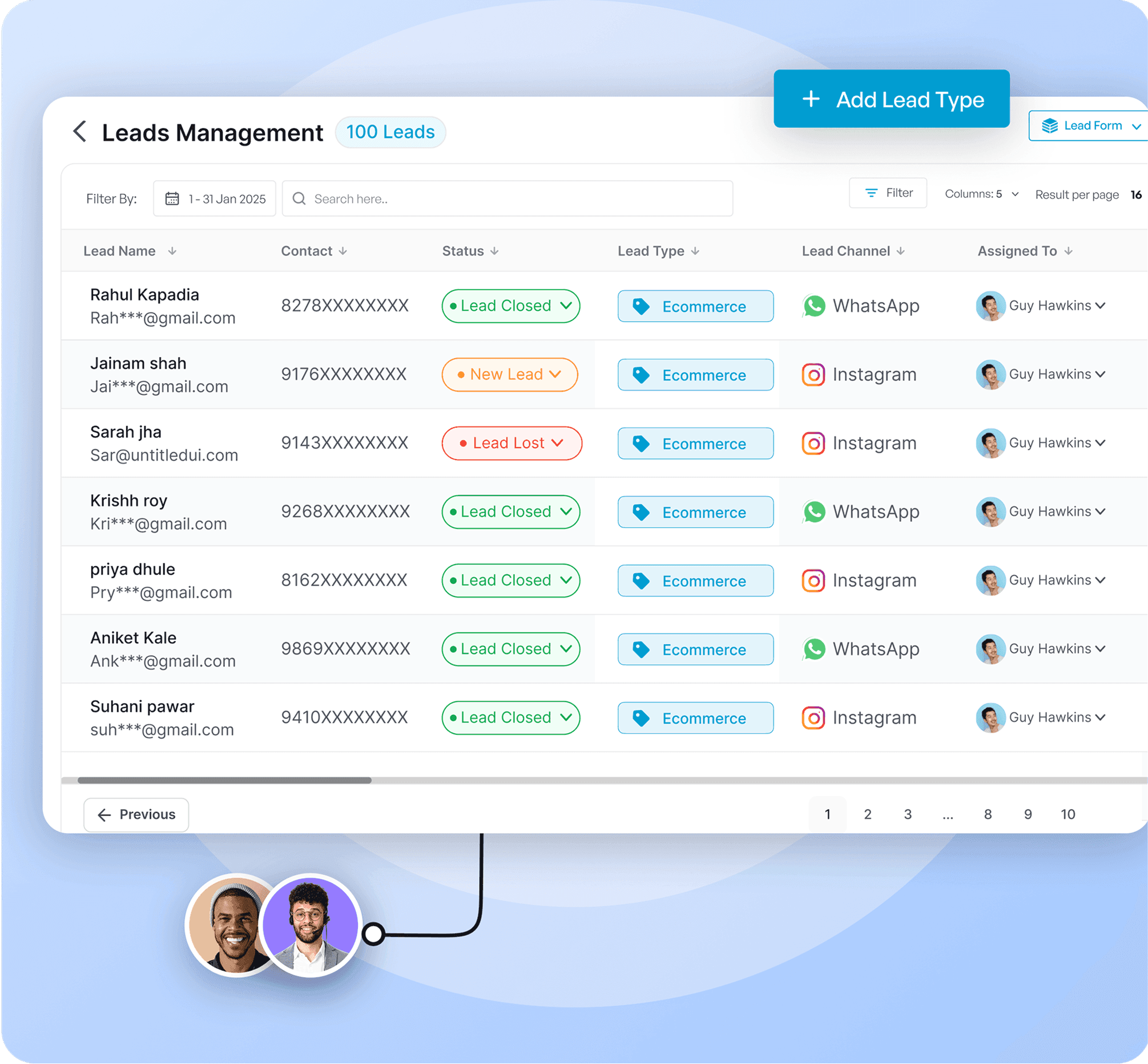Lead Management and Conversion Workflows
