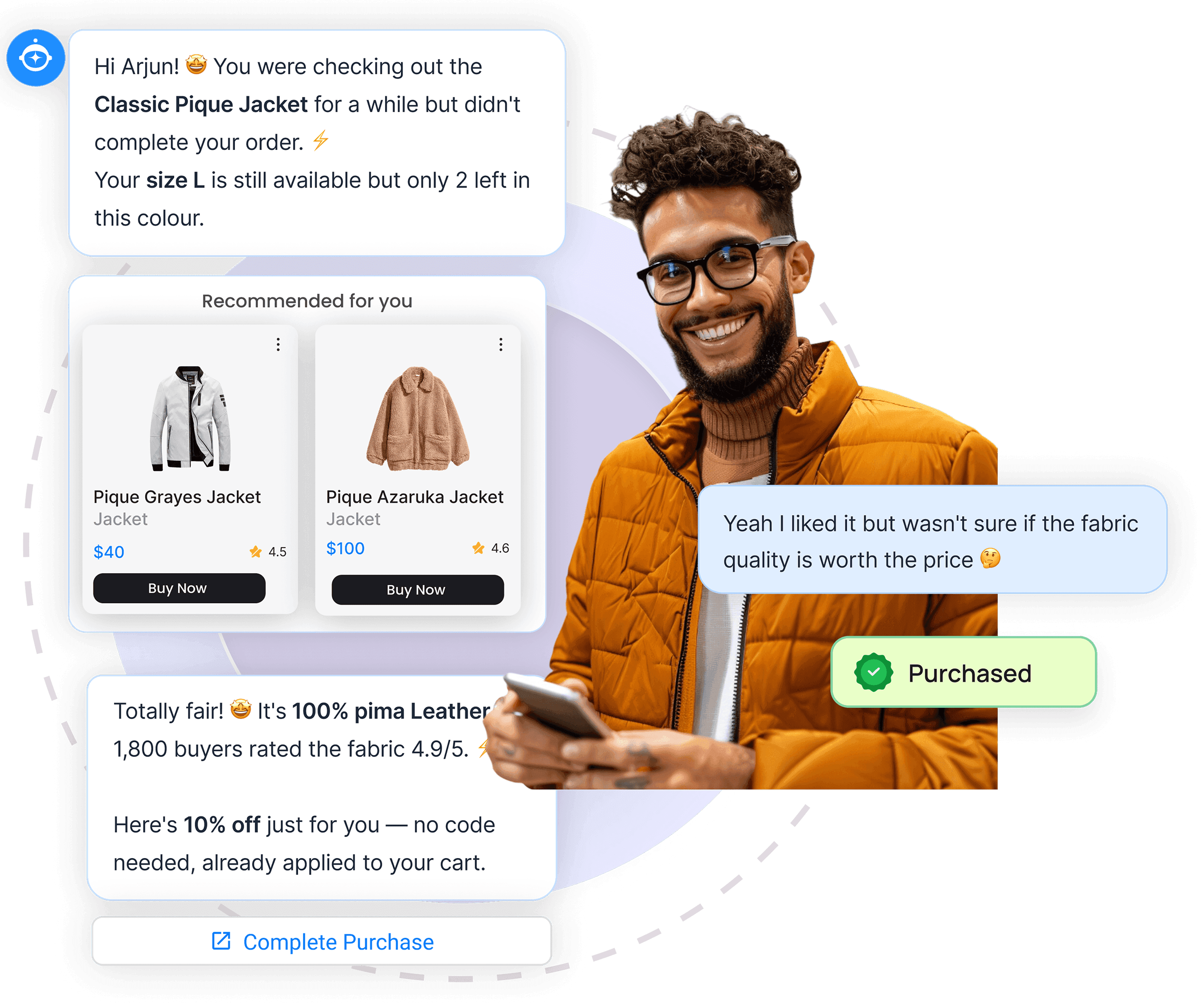 Turn browsing into buying with AI Agent led discovery